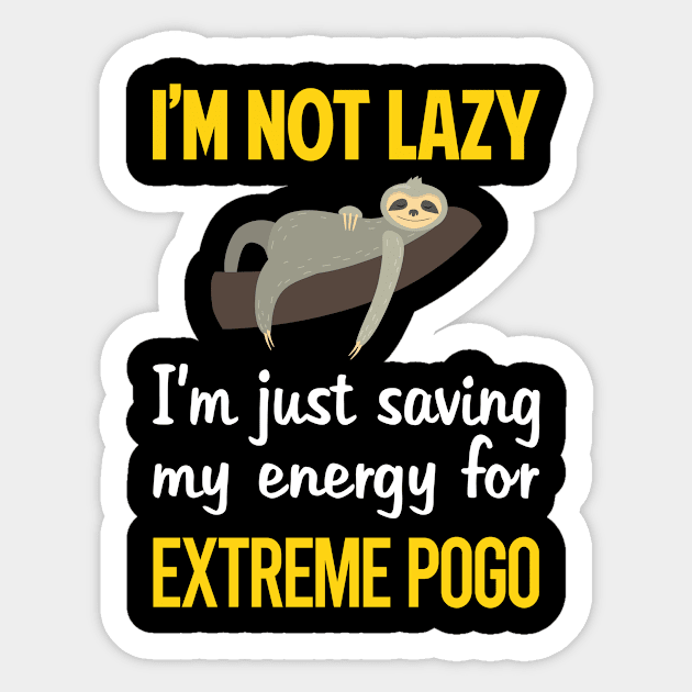 Funny Lazy Extreme Pogo Sticker by blakelan128